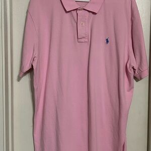 Ralph Lauren Classic Pink Polo Shirt